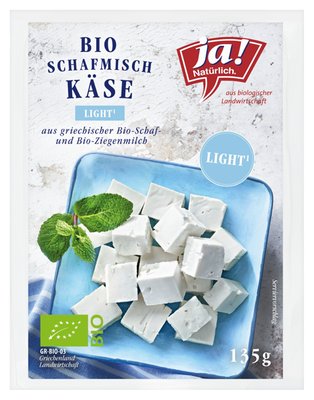 Bild von Ja! Natürlich Schafmischkäse Light