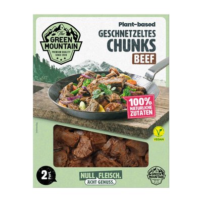 Bild von The Green Mountain Beef Chunks
