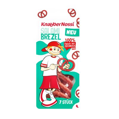 Bild von Knabber Nossi Salami Brezel