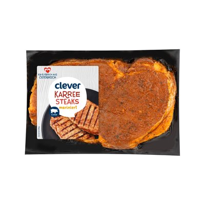 Bild von Clever Schwein-Karreesteak mariniert