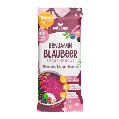 Bild von Oatsome Smoothie Bowl Benjamin Blaubeer Bio