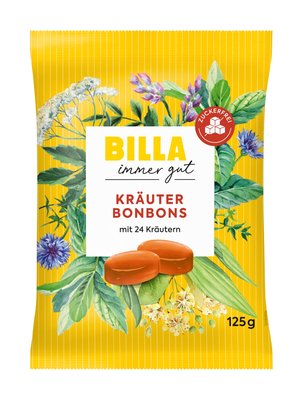 Bild von BILLA Kräuter Bonbon zuckerfrei