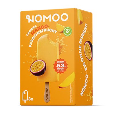 Bild von Nomoo Eis Mango-Passionsfrucht