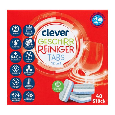 Bild von Clever Geschirrspültabs