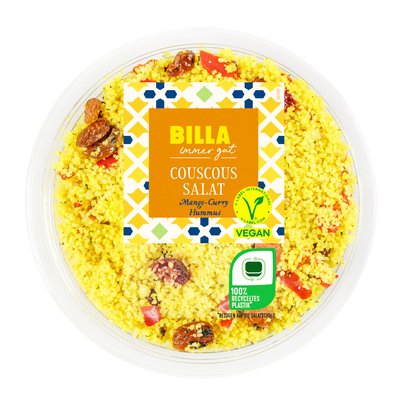 Bild von BILLA Couscous Salat mit Mango-Curry & Hummus