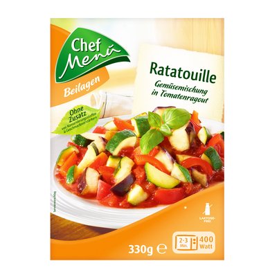 Bild von Chef Menü Ratatouille