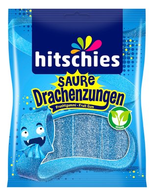 Bild von Hitschies Saure Drachenzungen Blau