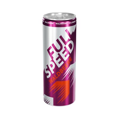 Bild von Full Speed Energy Drink Waldbeere