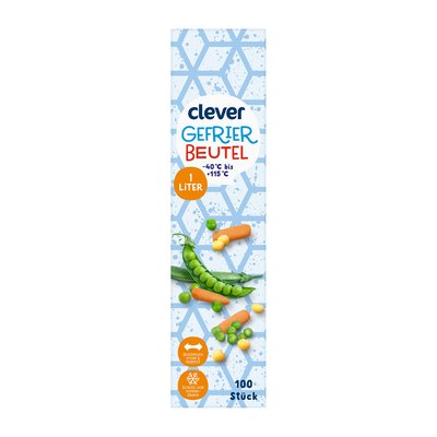 Bild von Clever Gefrierbeutel 1L