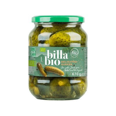 Bild von BILLA Bio Delikatessgurken