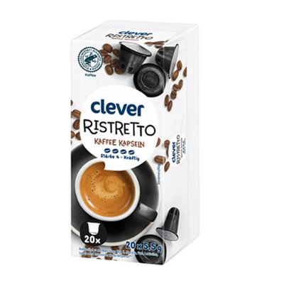 Bild von Clever Espresso Ristretto Kapseln