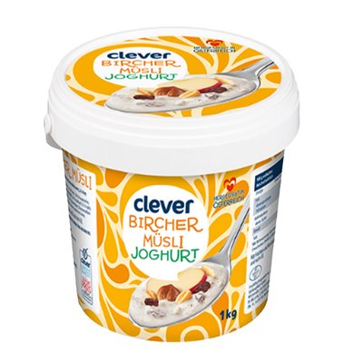 Bild von Clever Fruchtjoghurt Bircher Müsli