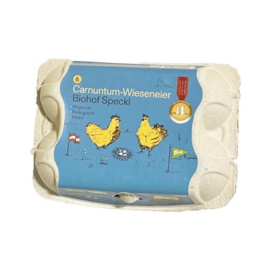 Bild von Carnuntum Wiesen Eier Bio M 6 Stk.