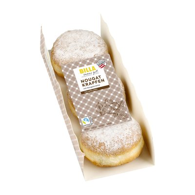Bild von BILLA Nougatkrapfen 3er