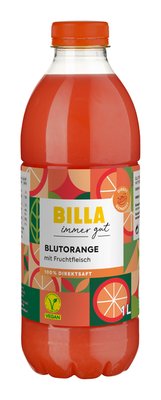 Bild von BILLA Kühlsaft Blutorange