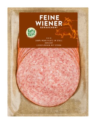 Bild von Fair zum Tier Wiener geschnitten