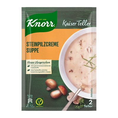 Bild von Knorr Keiserteller Steinpilzcremesuppe