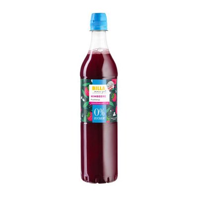 Bild von BILLA Sirup Himbeere 0% Zucker