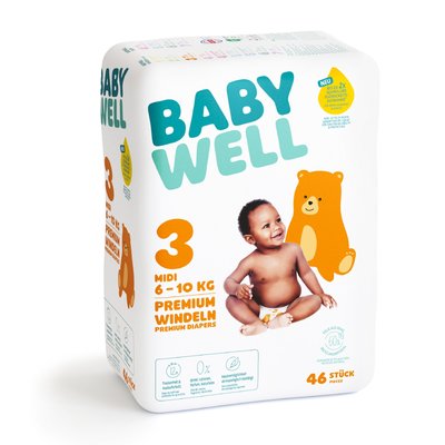 Bild von Babywell Windeln Midi Gr.3