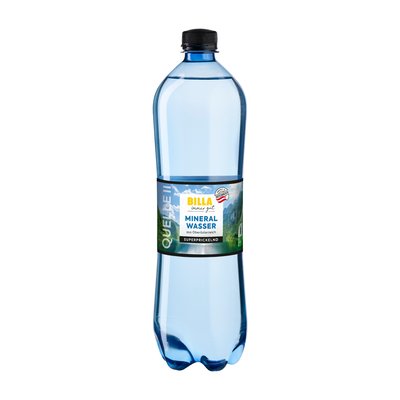 Bild von BILLA Mineralwasser superprickelnd