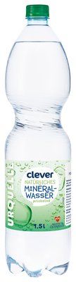Bild von Clever Urquelle Mineralwasser Prickelnd