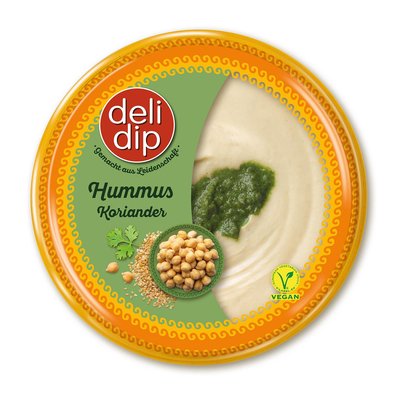 Bild von Deli Dip Hummus Koriander