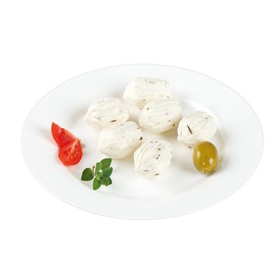 Bild von Ziegenkäsebällchen Kräuter