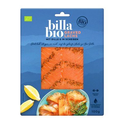 Bild von BILLA Bio Graved Lachs
