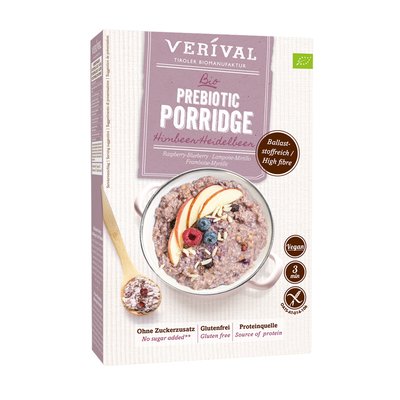 Bild von Verival Prebiotic Porridge Himbeer-Heidelbeer