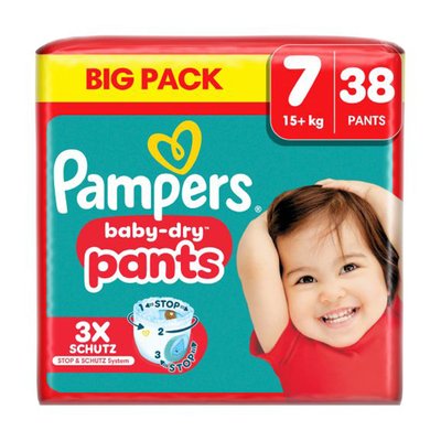 Bild von Pampers Pants Baby Dry Gr.7
