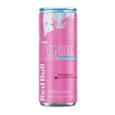 Bild von Red Bull Energy Drink Pink Edition Waldbeere Sugarfree