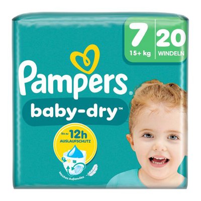 Bild von Pampers Windeln Baby Dry Gr.7 XL