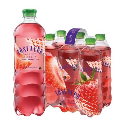 Bild von Vöslauer Balance Juicy Erdbeer-Pfeffer