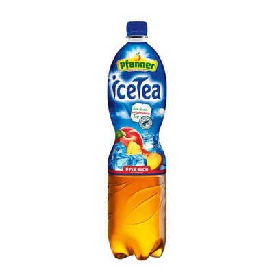 Bild von Pfanner Eistee  Pfirsich