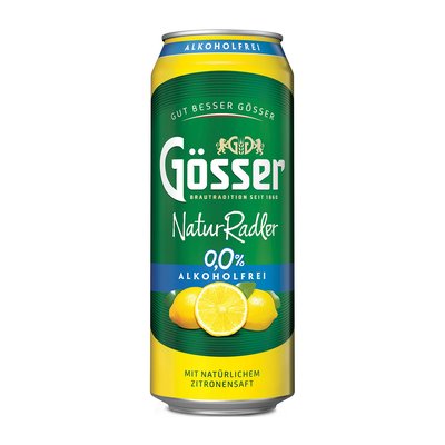 Bild von Gösser Naturradler Alkoholfrei