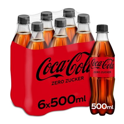 Bild von Coca Cola Zero 6er