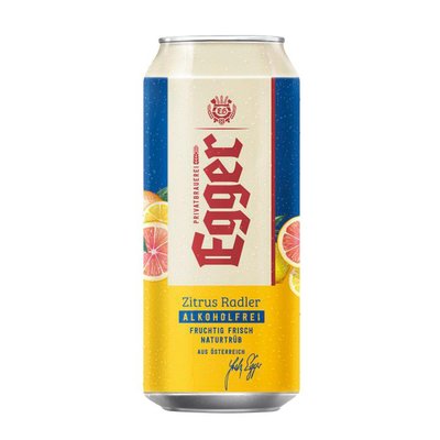 Bild von Egger Zitrusradler Alkoholfrei