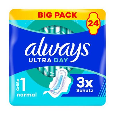 Bild von Always Ultrabinde Normal mit Flügeln Big Pack