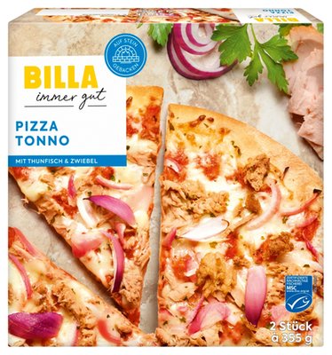 Bild von BILLA Steinofen Pizza Tonno 2er