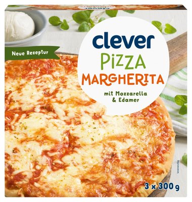 Bild von Clever Pizza Margherita 3er