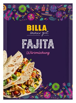 Bild von BILLA Fajita Gewürzmischung