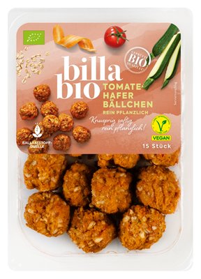 Bild von BILLA Bio Tomate Hafer Bällchen