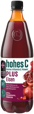 Bild von Hohes C Plus Eisen Apfel-Granatapfel-Himbeer