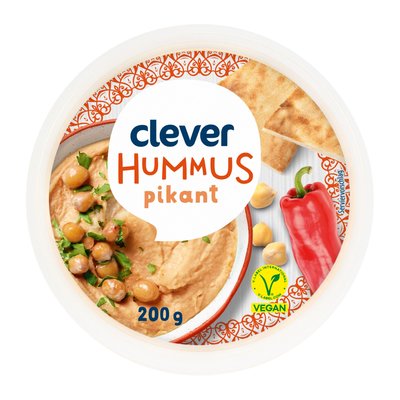Bild von Clever Hummus pikant