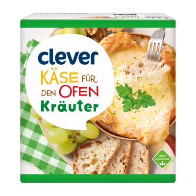 Bild von Clever Käse für den Ofen Kräuter