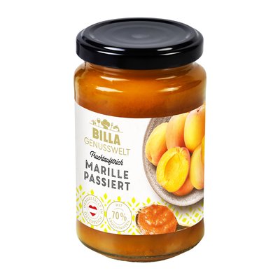 Bild von BILLA Genusswelt Marille Fruchtaufstrich Passiert