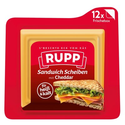Bild von Rupp Sandwich Scheiben Cheddar