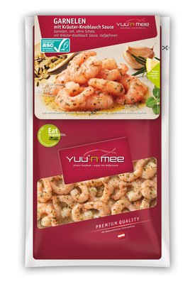 Bild von Yuu'n Mee Garnelen mit Kräuter-Knoblauch Sauce