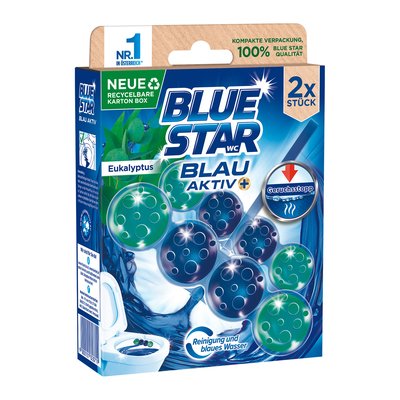 Bild von Blue Star Beckensteine Blau Aktiv Eukalyptus
