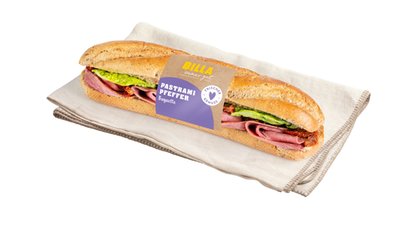 Bild von BILLA Baguette Pastrami Pfeffer Baguette